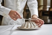 酒店服务员换骨碟礼仪，细节中的服务艺术与专业素养