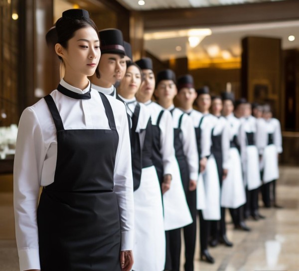 酒店服务员礼仪队伍介绍，专业素养与卓越服务的核心基石