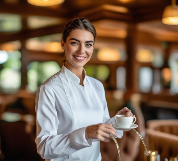 休闲酒店服务员的服务礼仪，细节中的温度与专业